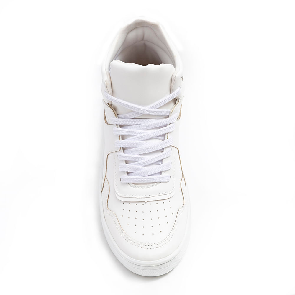 Tenis store branco prego